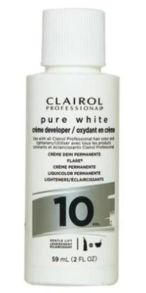 CLAIROL PROFESSIONAL PURE WHITE CRÈME DEVELOPER 10 VOL