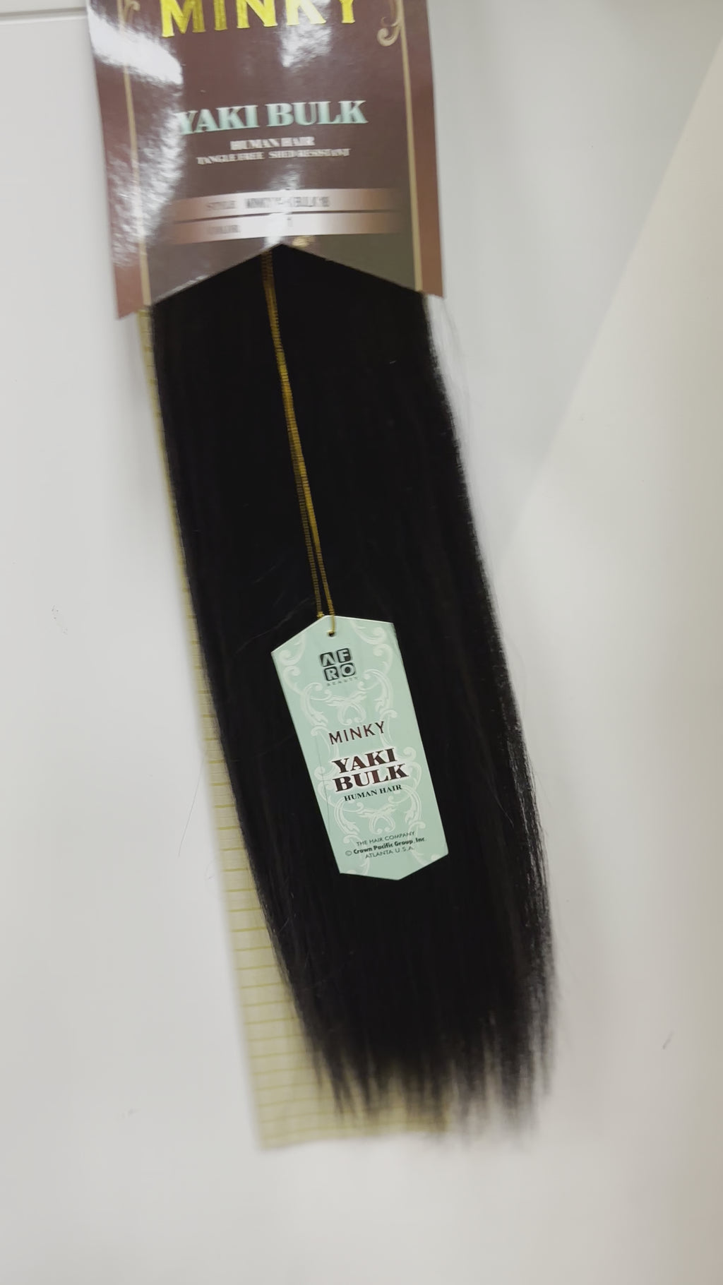 Minky Yaki Bulk Braiding 100% Human Hair – Pure n Tru Beauty Supply