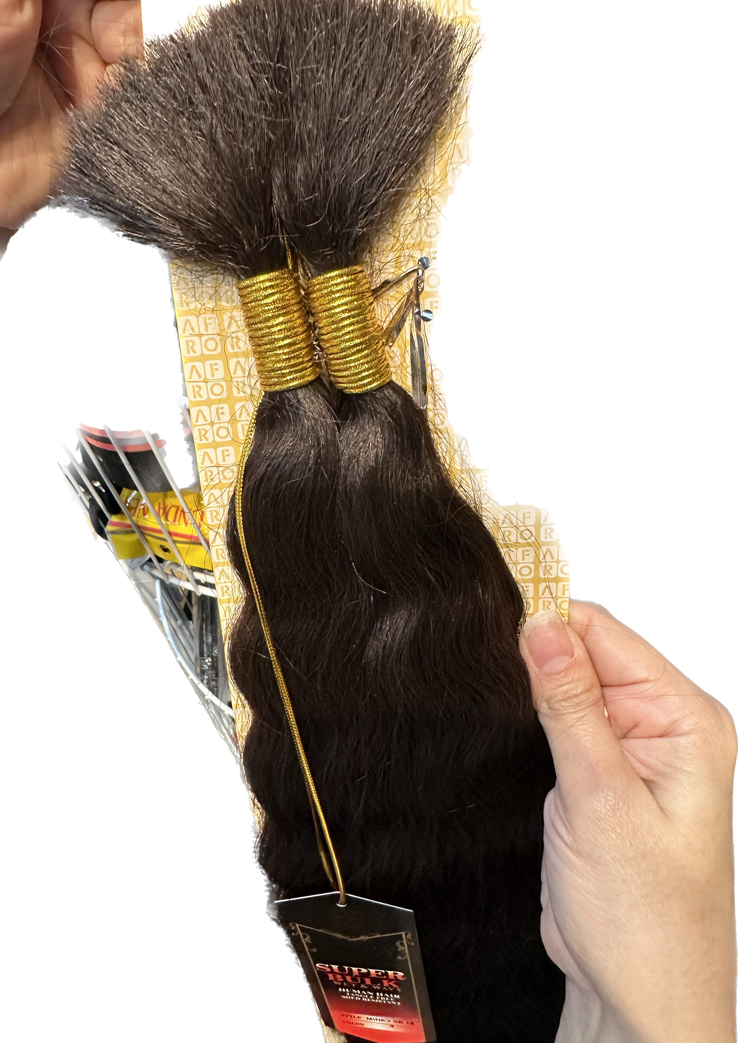 Minky Wet and Wavy Bulk Braiding Hair 100% Human Hair